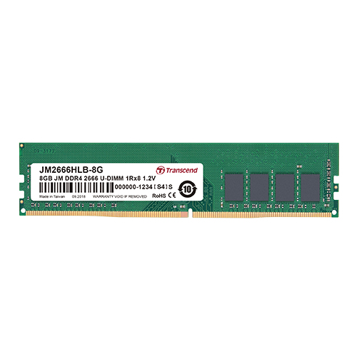Transcend JetRam JM2666HLE 16G module de mémoire 1 x DDR4 2666 MHz Neuf - vue 2