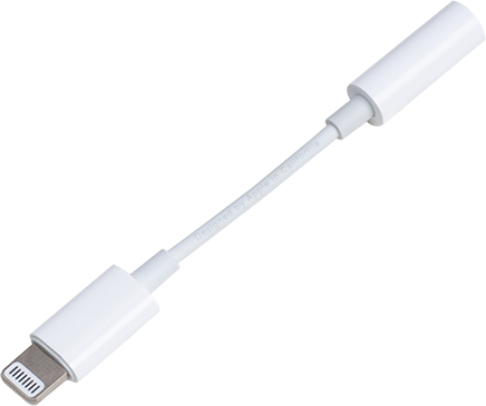 Adattatore jack da 3,5 mm a Lightning 15 cm