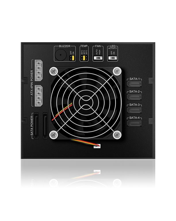 ICY BOX IB 564SSK Compartiment pour lecteur de support de stockage 3.5 - vue 3