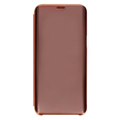 Funda Libro Billetera Efecto Espejo Rosa Samsung Galaxy S8 Plus Tapa translúcida