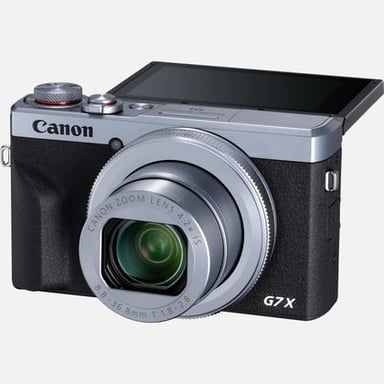 Canon PowerShot G7 X Mark III Appareil-photo compact 20,1 MP CMOS 5472 x 3648 pixels Noir, Argent