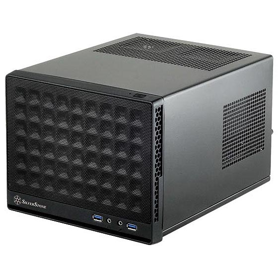 Silverstone SG13 Mini Tower Noir - Neuf