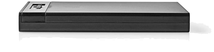 NEDIS Boîtier de Disque dur - 2,5 - Connexion SATA III - USB 3.1 - 6 Gbit/s