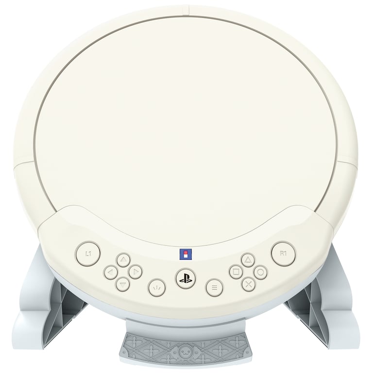 Hori Taiko No Tatsujin Beige, Blanc USB Spéciale Analogique/Numérique PC, PlayStation 4, PlayStation 5 - Neuf