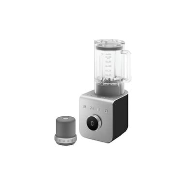 Frullatore da 1,5 l, 1400 W, nero opaco, Smeg BLC02BLMEU
