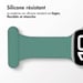 imoshion Bracelet infirmier en silicone pour Apple Watch | 44/45/46/49 mm - Vert