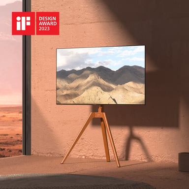 Thomson - Meuble TV D'intérieur Bois S603 Pour Téléviseurs 45-65 Pouces, Support TV Universel Poids