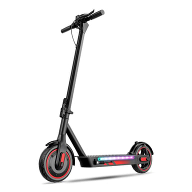 Patinete eléctrico plegable OOK-TEK V10 Pro, batería de 36 V y 15 Ah con control por app - rojo