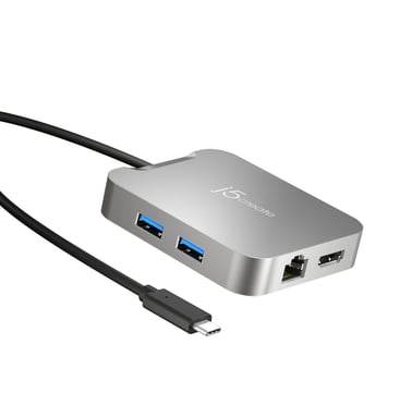 j5create JCD391-N Adaptateur Multi-Port USB-C® 4K60 Elite