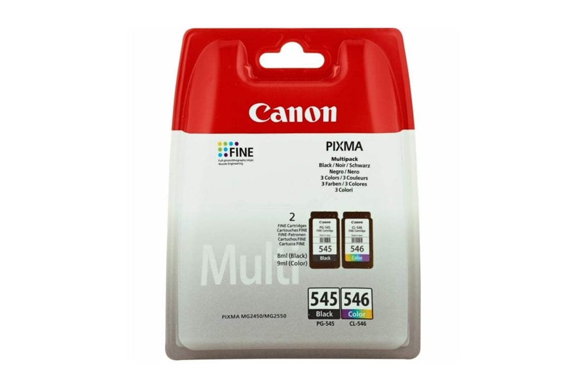 CANON Modèle du produit : PG-545/CL-546 PHOTO VALUE SEC - Neuf