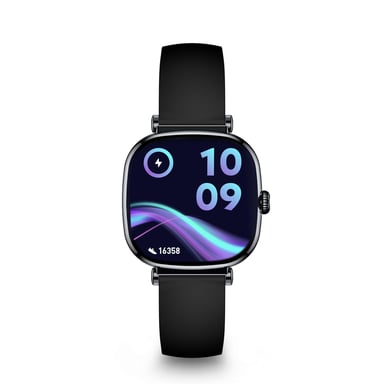 Ksix BXSW30N smartwatche et montre de sport 4,32 cm (1.7'') AMOLED Numérique Écran tactile Noir
