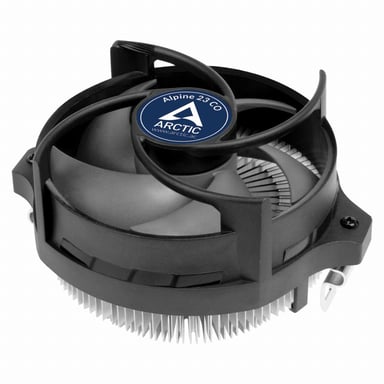 ARCTIC Alpine 23 CO Processeur Air cooler 9 cm Aluminio, Negro 1 pieza(s)