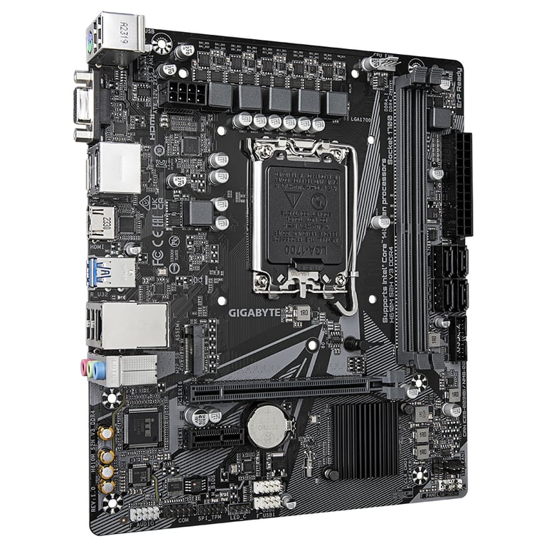 GIGABYTE H610M S2H V3 DDR4 carte mère Intel H610 Express LGA 1700 micro ATX - Neuf