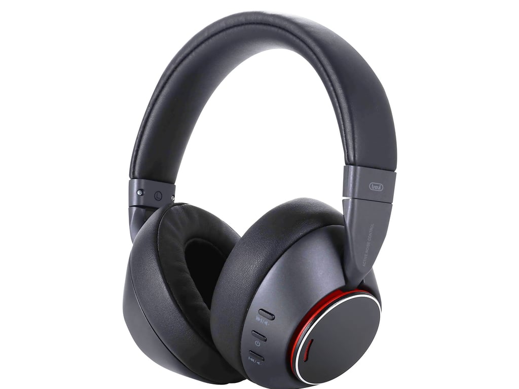 Trevi DJ 12E90 ANC Casque Avec fil &sans fil Arceau AppelsMusique USB Type C Neuf