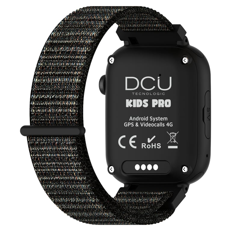 DCU Advance Tecnologic 34159050 smartwatche et montre de sport 4,7 cm (1.85 ) AMOLED 48 mm Numérique 240 x 280 pixels Écran tactile 4G Noir Wifi Reconditionné GPS (satellite) - Neuf