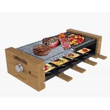 CECOTEC 03100 - Raclette Cheese&Grill 8400 Wood MixGrill