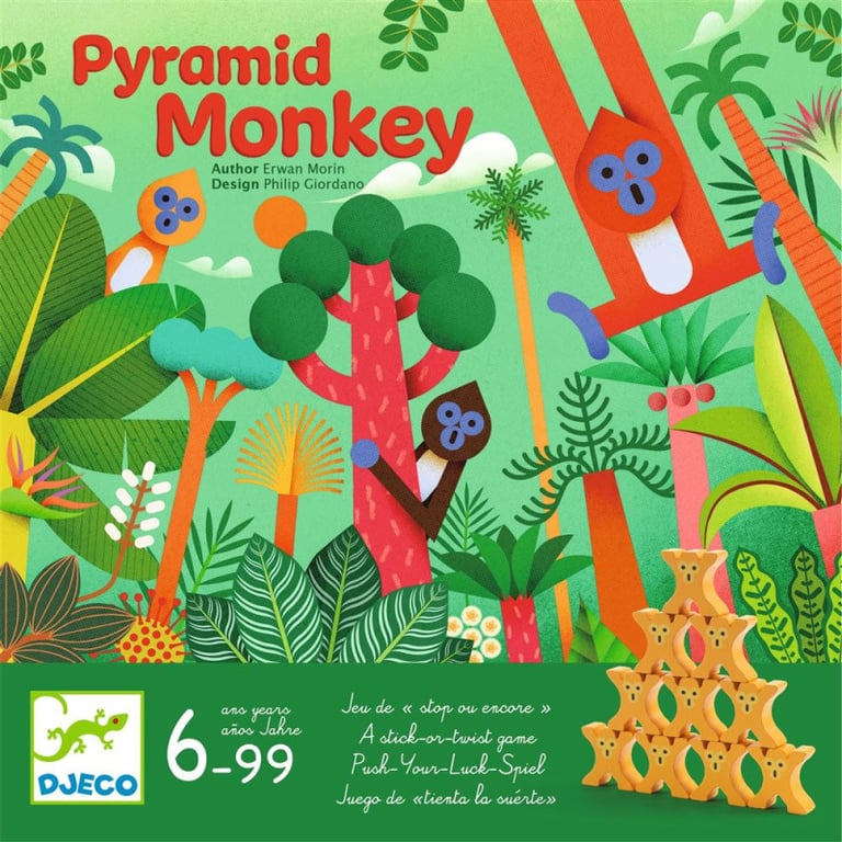 Jeu d'ambiance Djeco Pyramid Monkey - vue 6