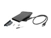 NATEC Rhino Caja de disco duro (HDD) Negro 2.5''