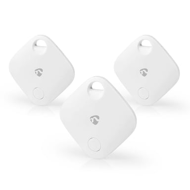 Set di 3 localizzatori di oggetti Bluetooth con allarme sonoro e portata di 40 m