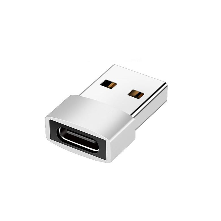 Adaptateur USB-C vers USB-A 2.0 Silver - Neuf