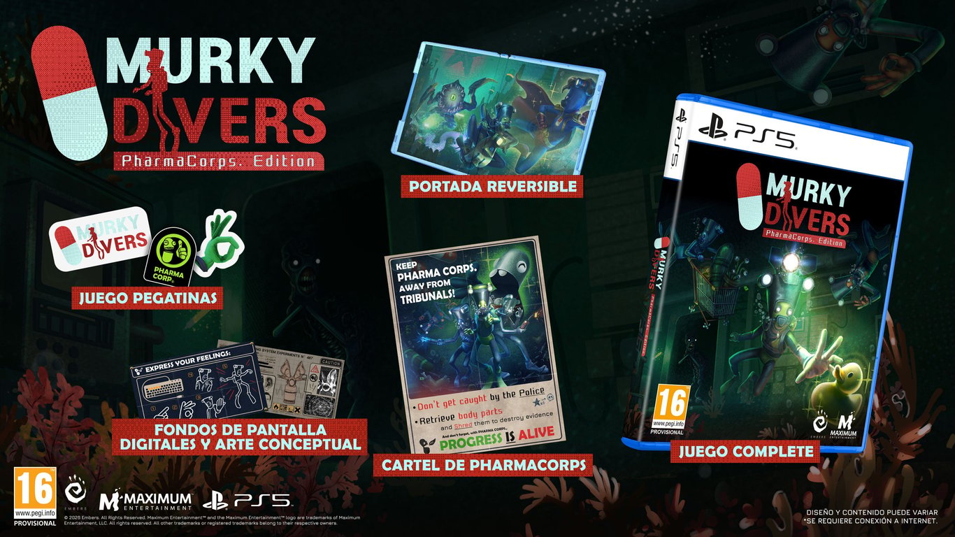 Murky Divers PharmaCorps. Edition Jeu PS5 - vue 5