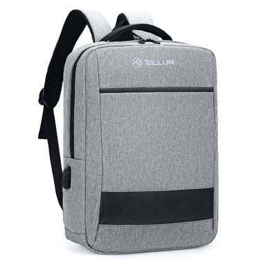 Mochila para portátil Tellur Basic Nomad, 15,6'', gris