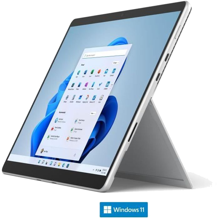 Microsoft Surface Pro 8 - 13 - Intel Core i5-1135G7 - RAM 8Go - 256Go SSD - Platine - Windows 11 - A