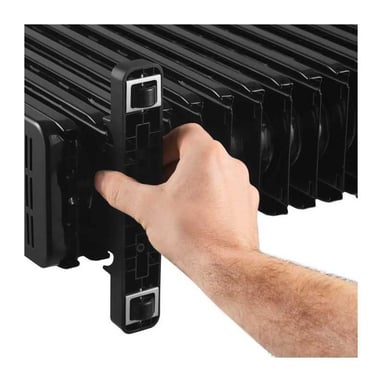 Radiateur électrique bain d'huile SENCOR SOH 3511BK 2300 W 11 ailettes 3 niveaux Noir