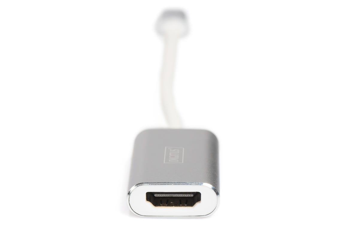 DIGITUS Adaptateur vidéo externe USB C HDMI aluminium - vue 3
