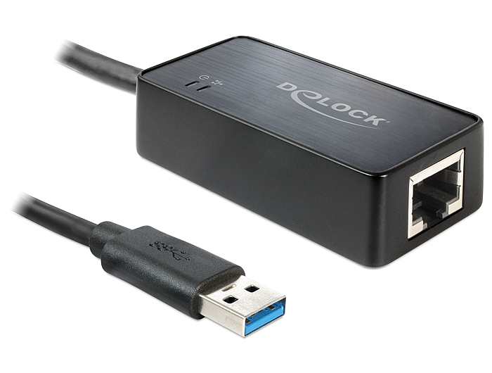Delock Carte Réseau 62121 Ethernet Gigabit Windows Mac IEEE 802.3 Noir - vue 3