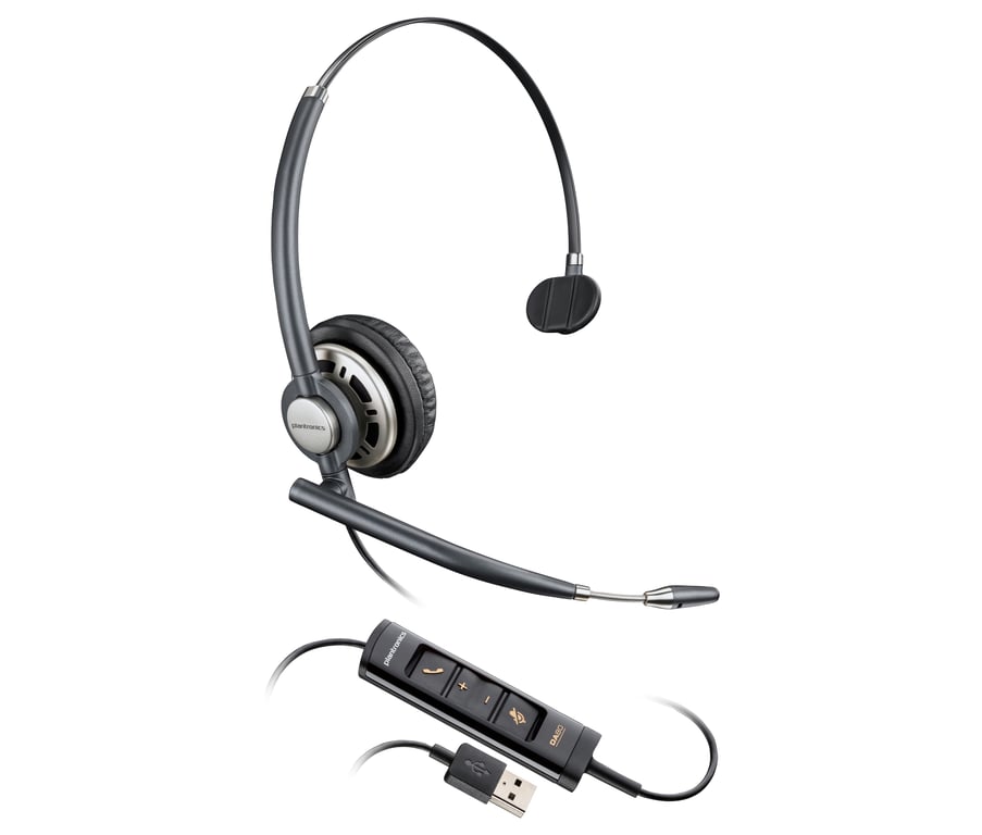 POLY Micro casque EncorePro 715 USB A monaural TAA Neuf