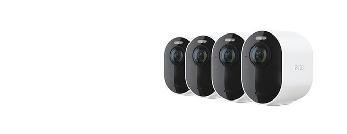 Arlo Ultra 2 Spotlight Caméra de sécurité IP Extérieure 3840 x 2160 pixels Mur