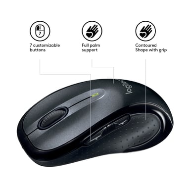 Ratón láser RF inalámbrico Logitech M510