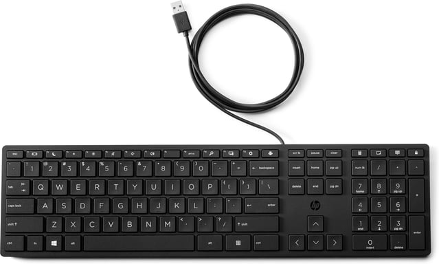HP Teclado de sobremesa con cable 320K