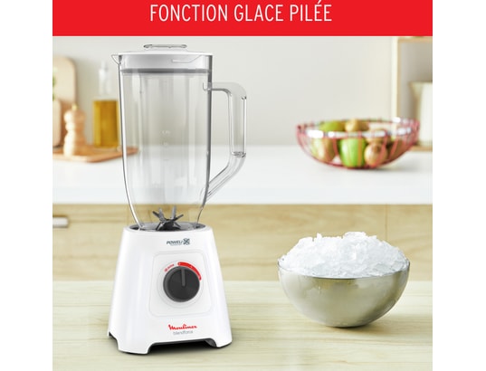 Blender Moulinex LM458110 – 600 Watt, Bol 2,8L, 6 Lames Powelix - vue 5