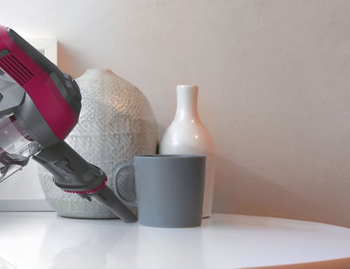 Hoover HF1 HF110P 011 Aspiradora escoba Batería Secar Tela Sin bolsa 0,9 L Magenta