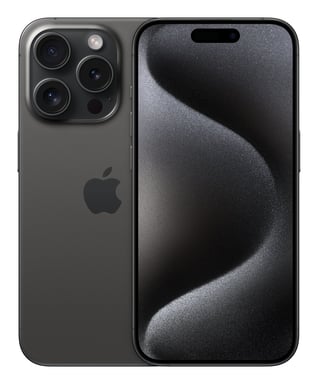 iPhone 15 Pro (5G) 512 Go, Titane noir, Débloqué