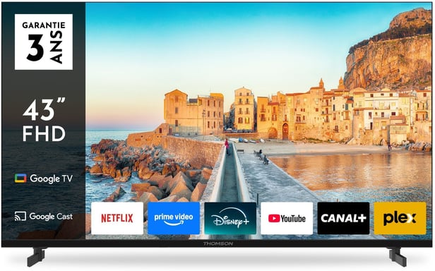43FG2S15 - TV LED 43 (109 cm) - Full HD 1920x1080 -  Google TV - 3xHDMI - WiFi