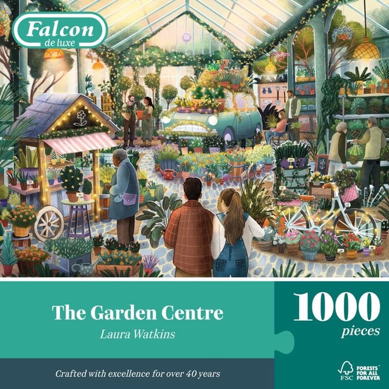 Falcon De Luxe Falcon The Garden Centre 1000 Pièces - vue 4