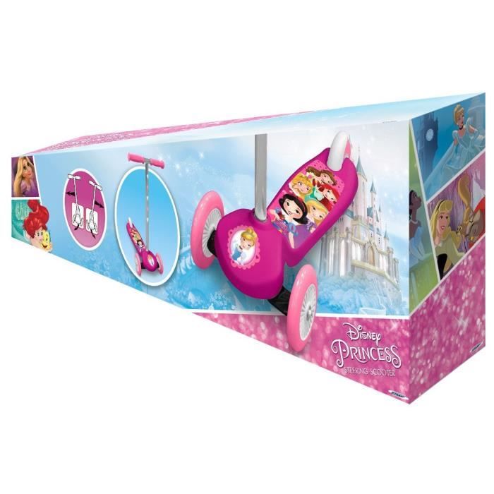 Trottinette 3 Roues STAMP Disney Princesses C887045 – Antidérapant Frein Arrière - vue 4