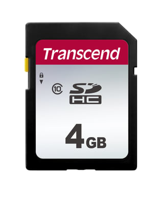 Transcend SDHC 300S 4GB 4GB NAND Clase 10