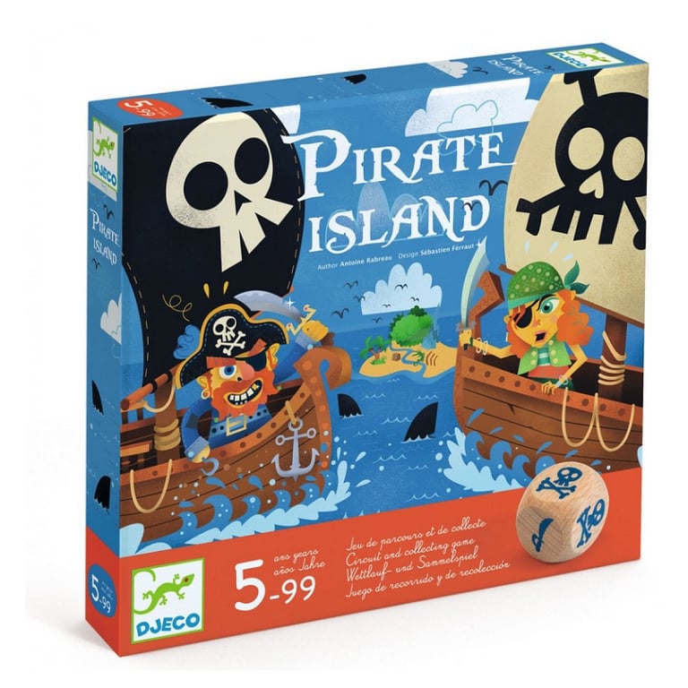 Jeu classique Djeco Pirate Island - vue 2
