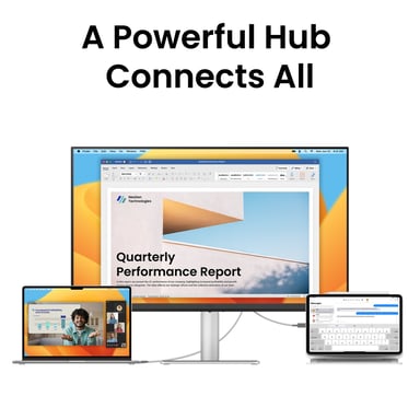 BenQ MA270U pantalla para PC 68,6 cm (27'') 3840 x 2160 Pixeles 4K Ultra HD Blanco