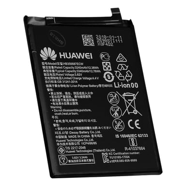 Huawei HB356687ECW Batteria originale Huawei P30 Lite 3340mAh Nero