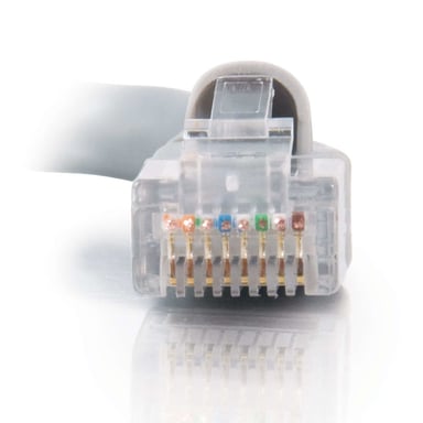 C2G Cable de conexión de red Cat5e con funda no apantallada (UTP) de 5 M - Gris
