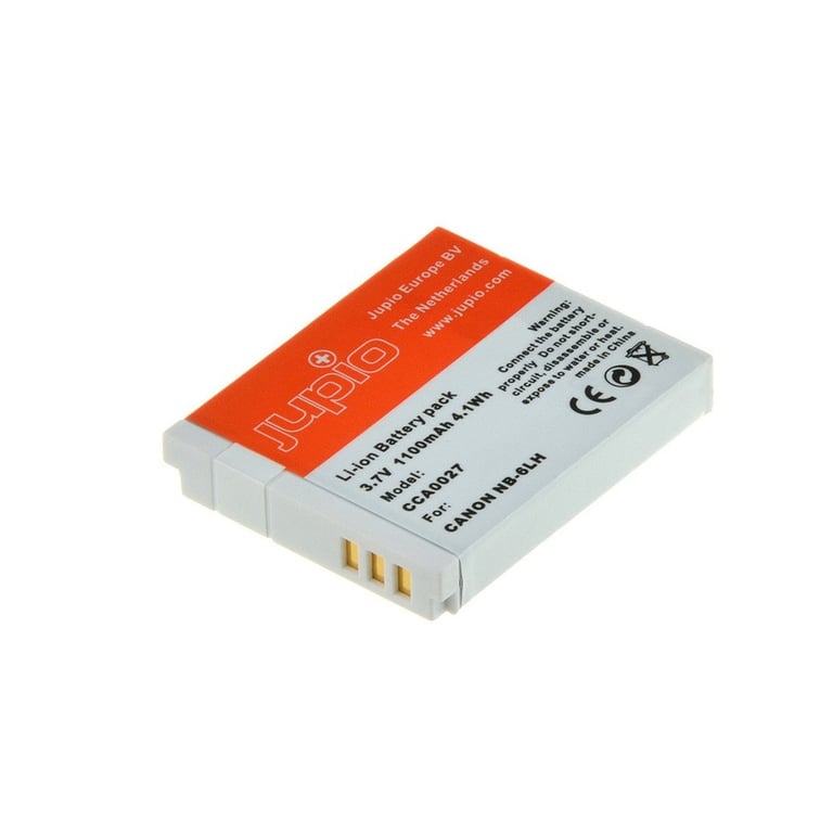 Batterie Photo JUPIO CCA 0027 COMPATIBLE – 1100 mAh Lithium-Ion - vue 3