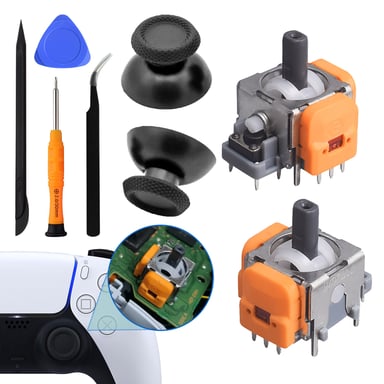 Kit de reemplazo de joystick con sensor Hall para controladores PS5   Modelo 1