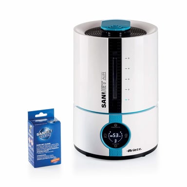 Ariete 2836/P0 90 m² 30 W Blanc, Bleu clair