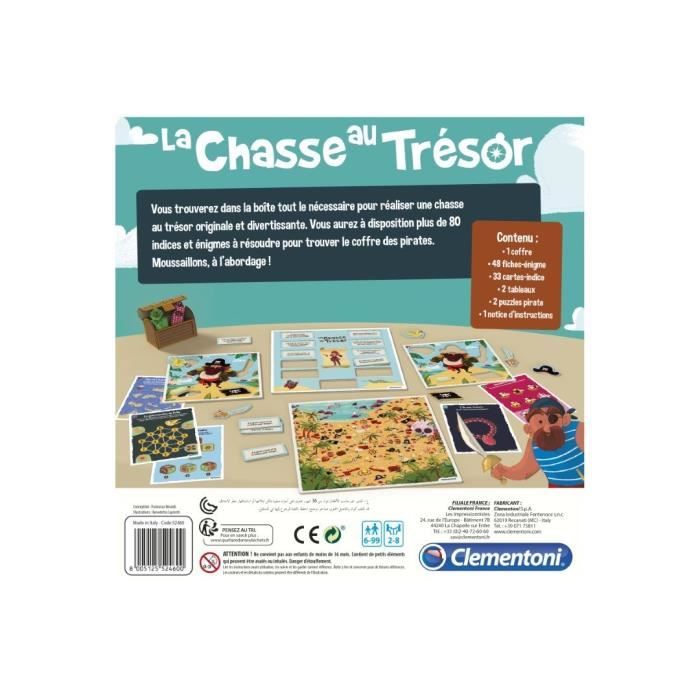 La chasse au trésor Clementoni Jeux - vue 3
