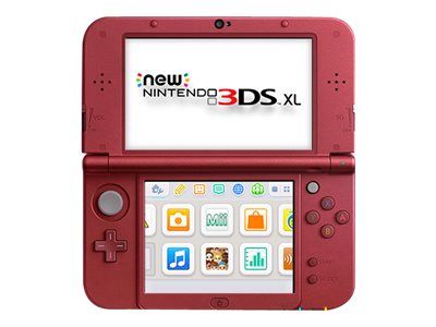 Nuova console 3DS XL, rossa